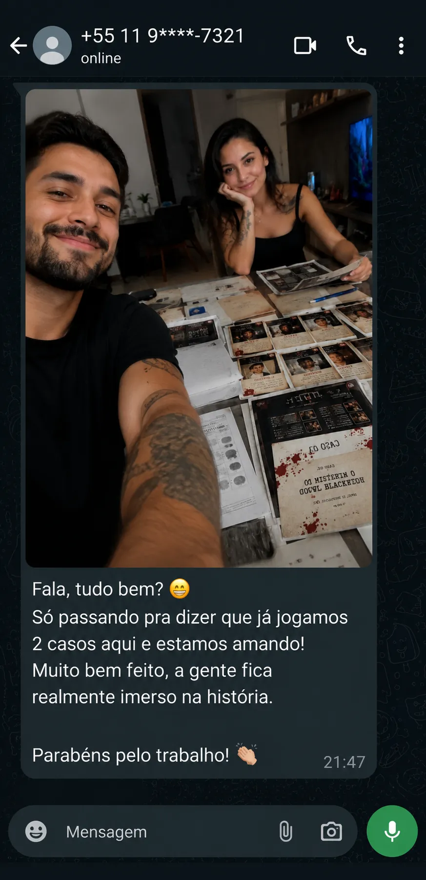 Depoimento 1